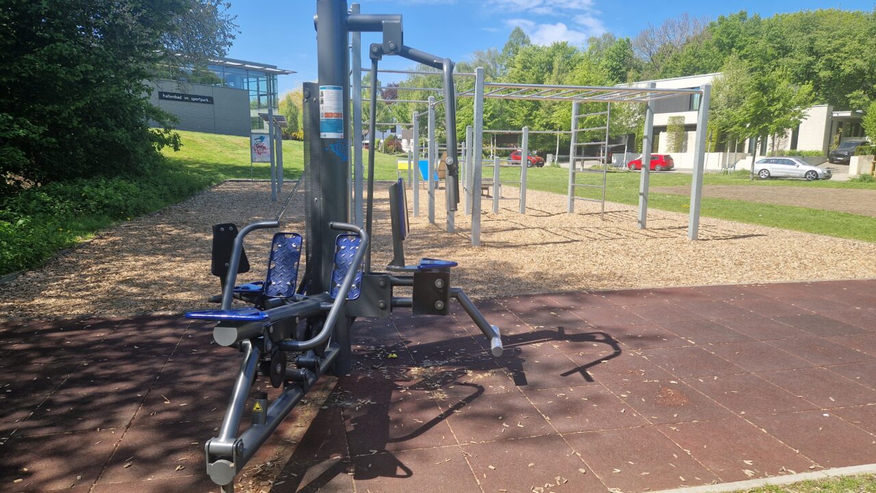 Calisthenicsanlage im Sportpark, Bottrop: