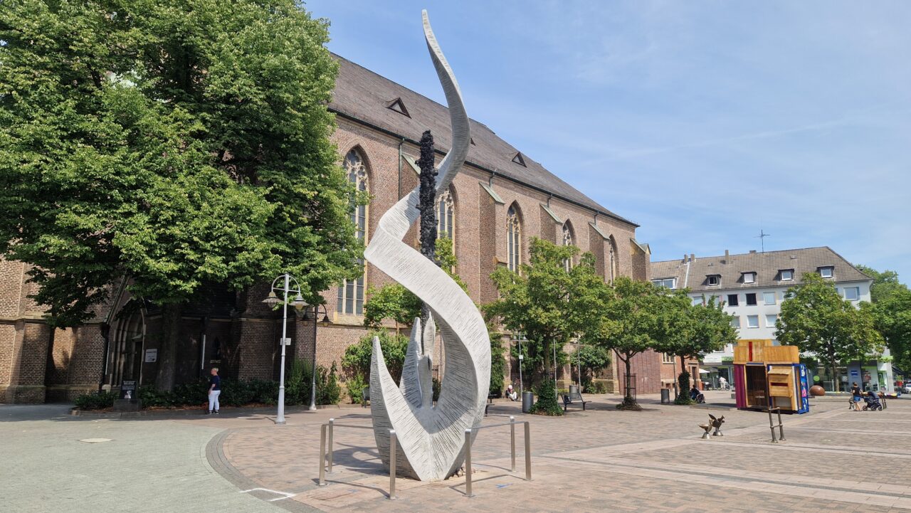 Das Blühende - Skulptur, Bottrop: