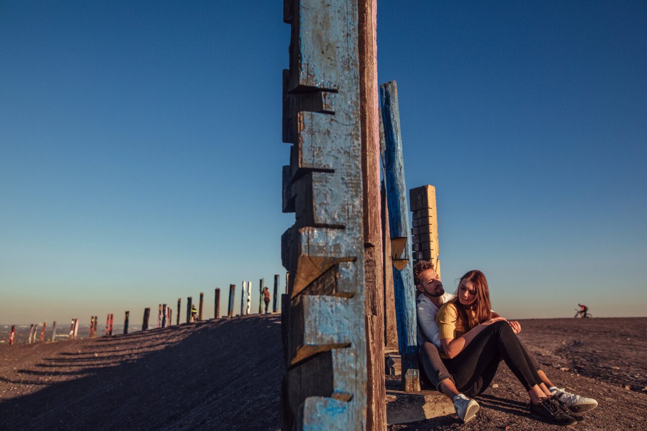 meine 3 lieblingshalden-halde haniel totems - Mein Ruhrgebiet: