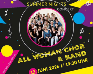 Plakat All Woman Chor, Bottrop: