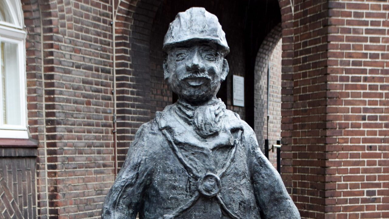 Skulptur Kumpel Anton, Bottrop: