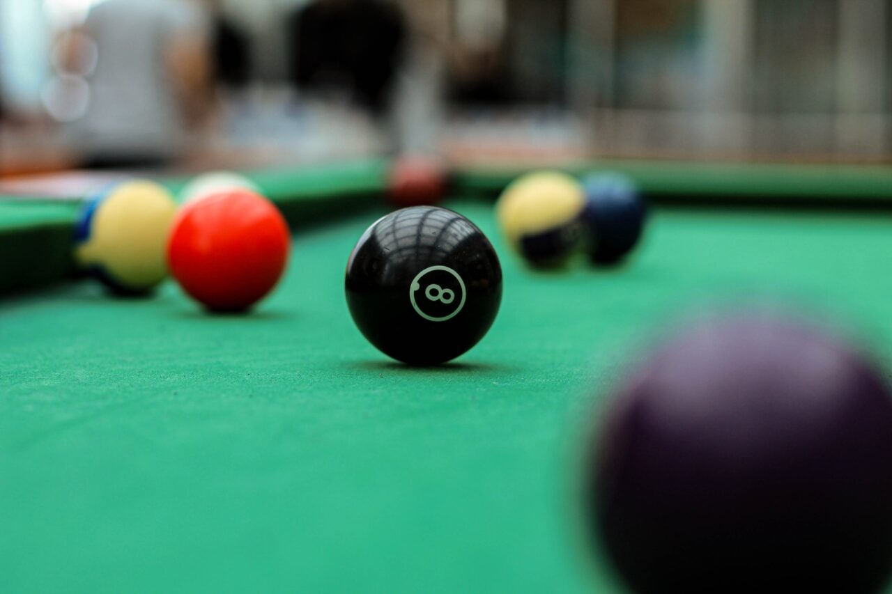 Stockfoto Billard: