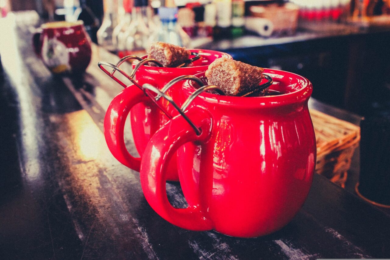 Stockfoto Glühwein