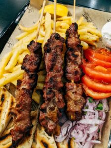Stockfoto Griechisches Essen: