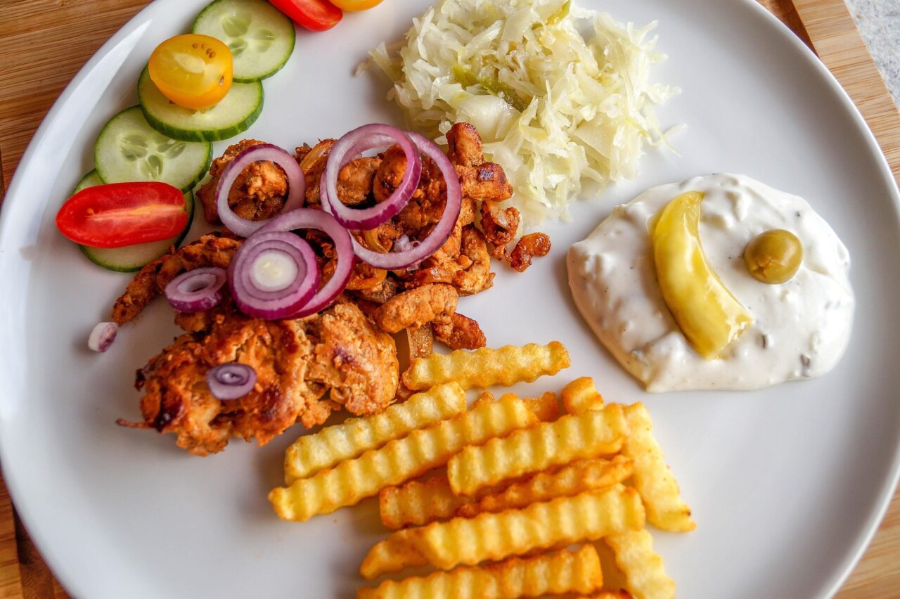 Stockfoto Griechisches Essen: