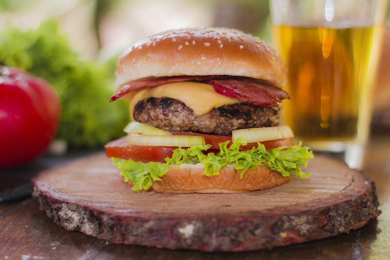 Stockfoto Hamburger: