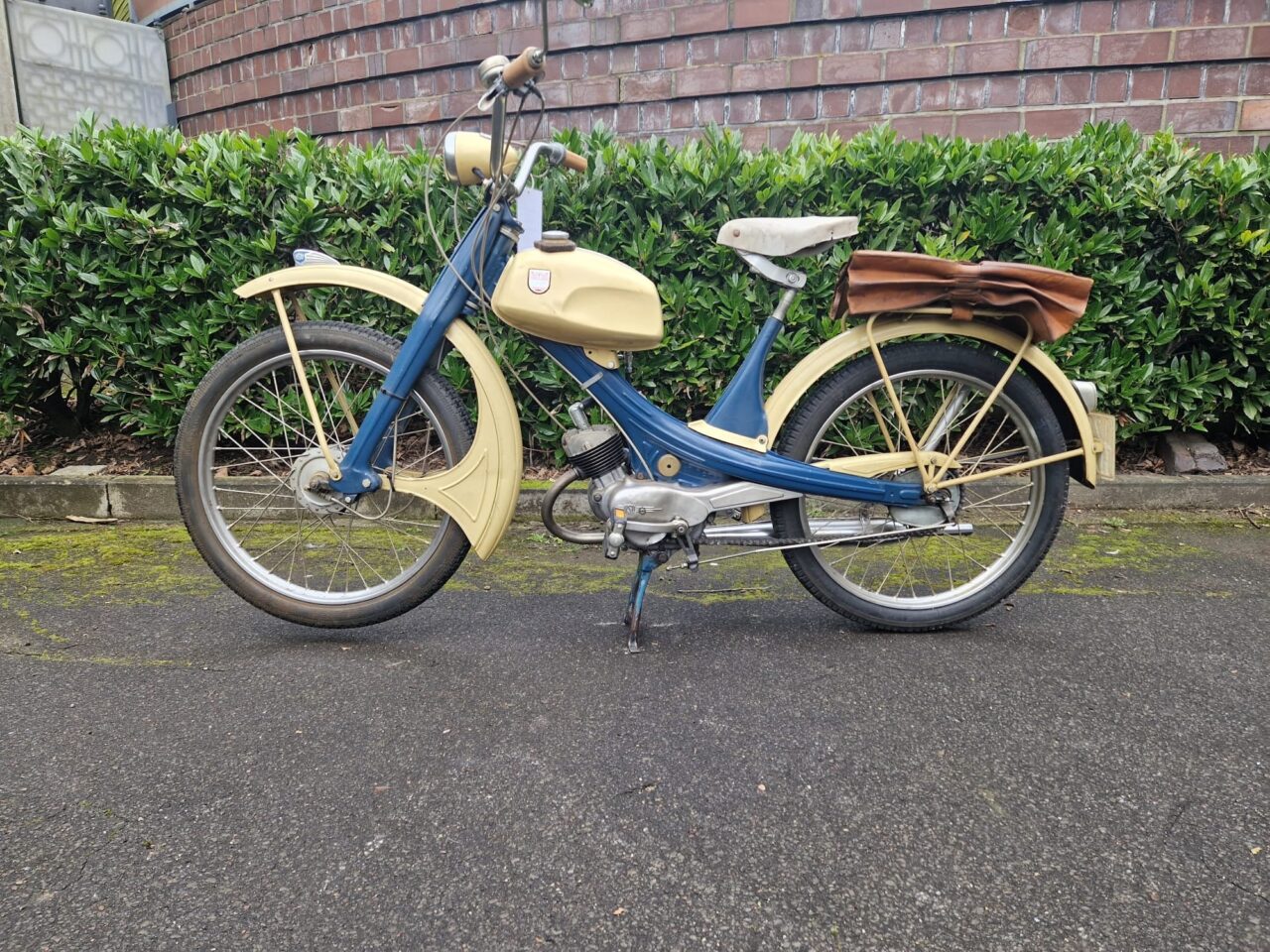 Stockfoto historisches Motorrad: