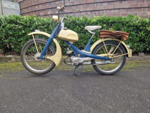 Stockfoto historisches Motorrad: