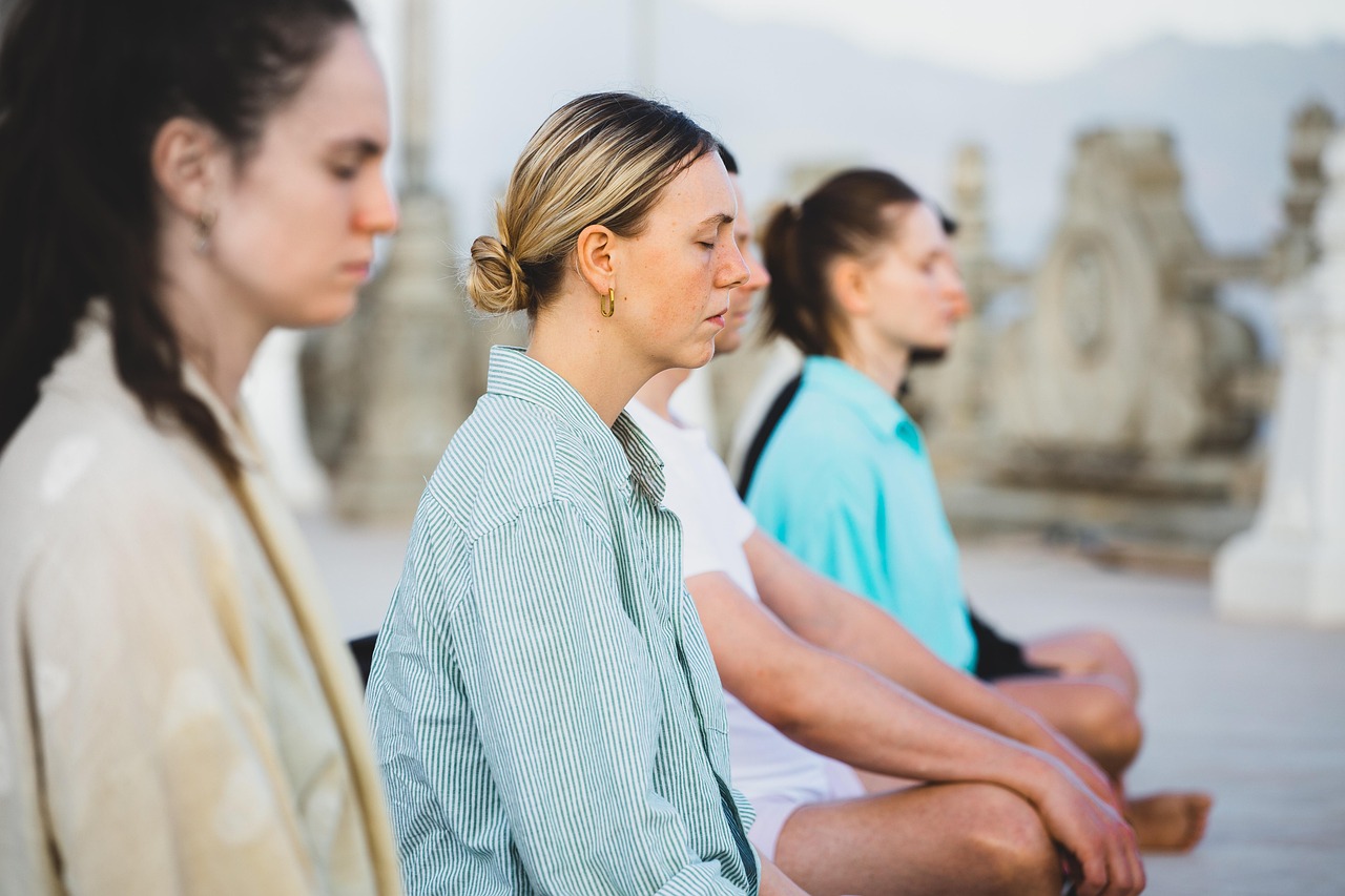 Stockfoto Meditation: