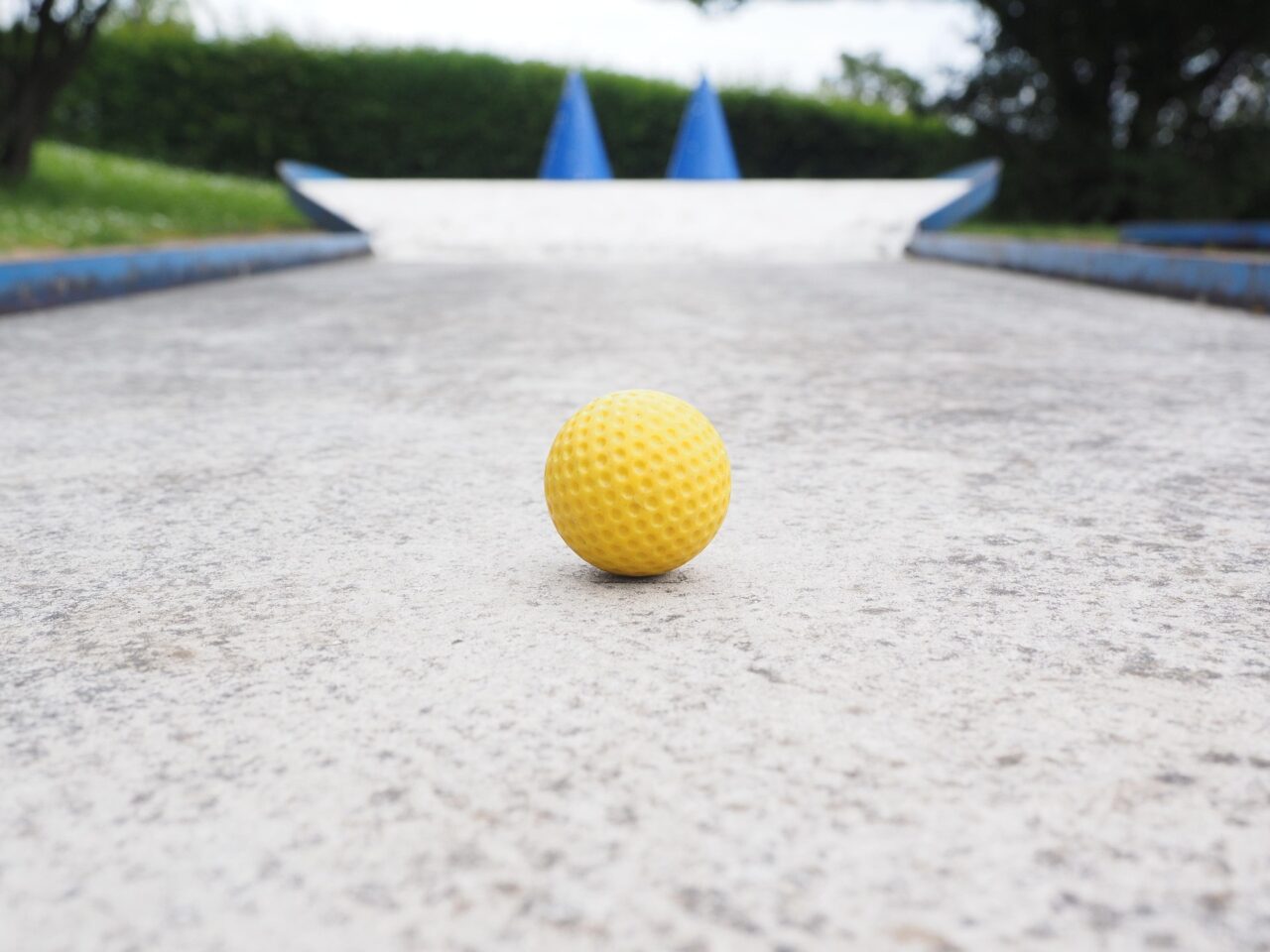 Stockfoto Minigolf:
