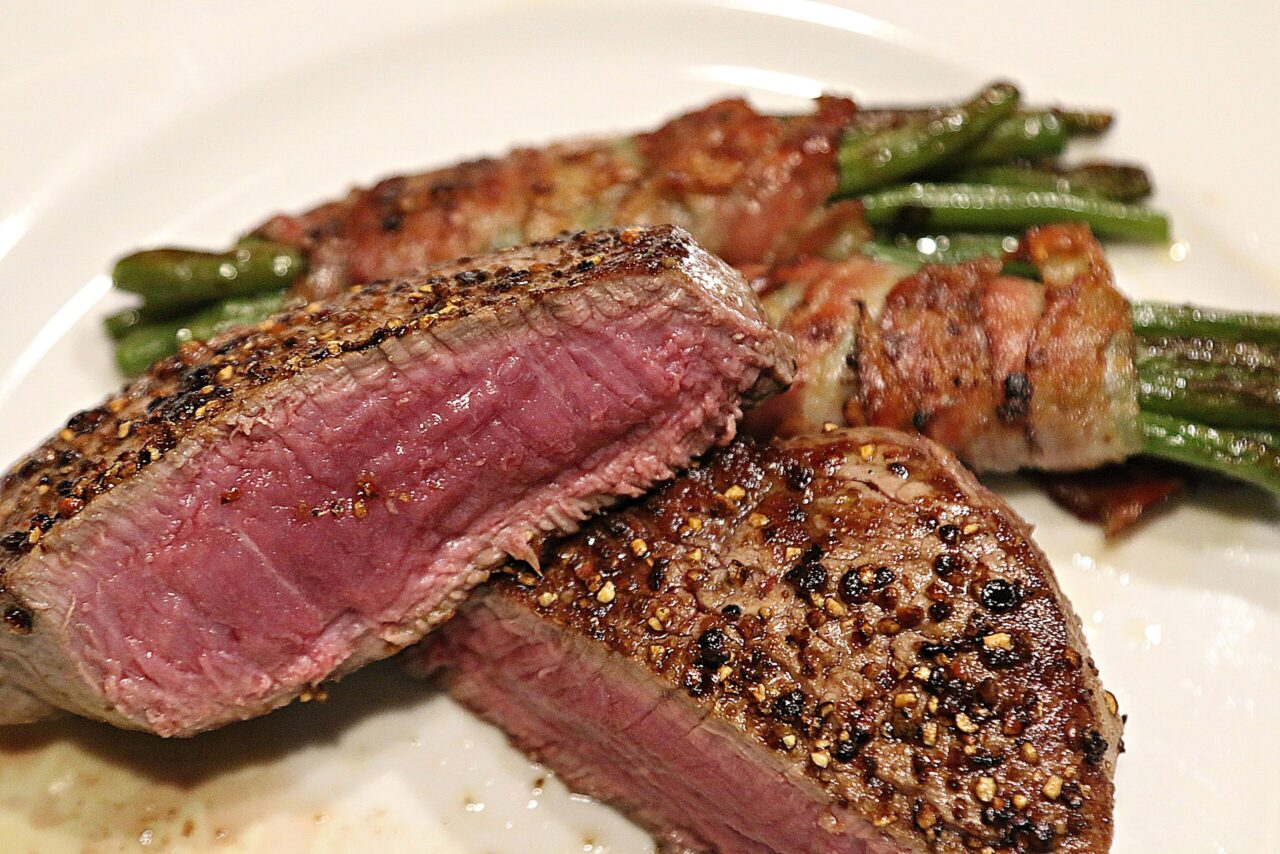 Stockfoto Steak